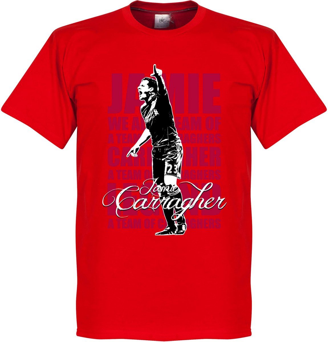 Jamie Carragher Legend T-Shirt - Rood - L