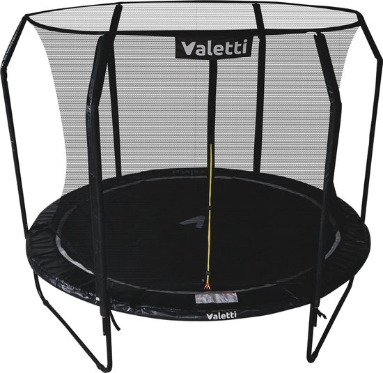 Valetti Luxe trampoline inclusief zwarte rand - 244 cm | bol.com