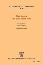 Altdeutsche Textbibliothek- Daz buoch von dem übeln wîbe