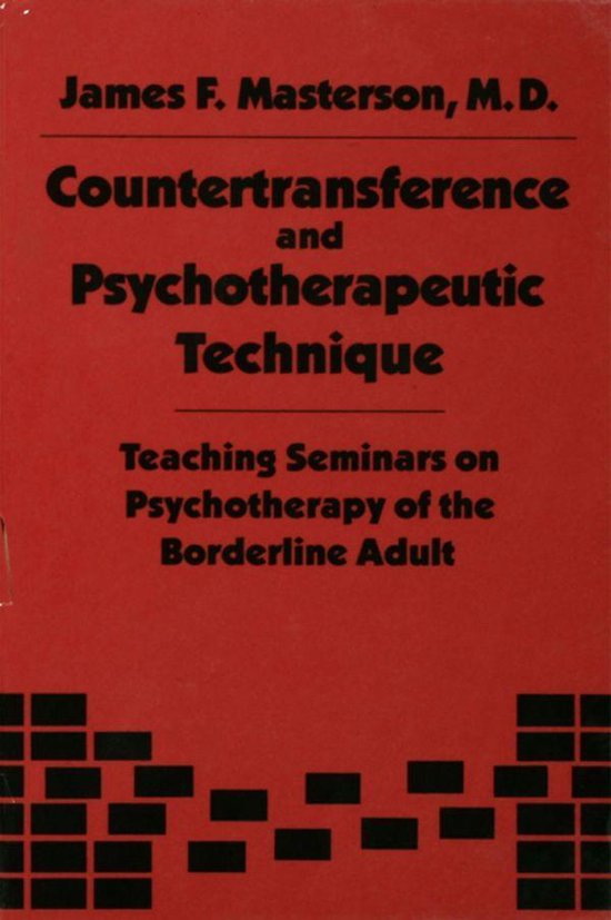 Countertransference and Psychotherapeutic Technique - cover