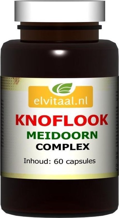 Elvitaal Knoflook Meidoorn Complex 60 cap