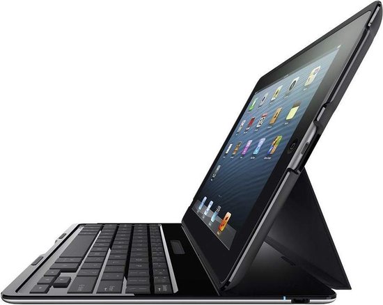 handig Nutteloos Tot Belkin - iPad 2G/3G/4G Ultimate-case met geïntegreerd AZERTY toetsenbord -  zwart | bol.com