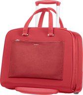 Samsonite Laptoptrolley - Zalia Rolling Tote 15.6 inch (Handbagage) Red