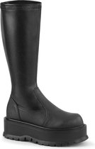 Demonia Laarzen -41 Shoes- SLACKER-200 Zwart