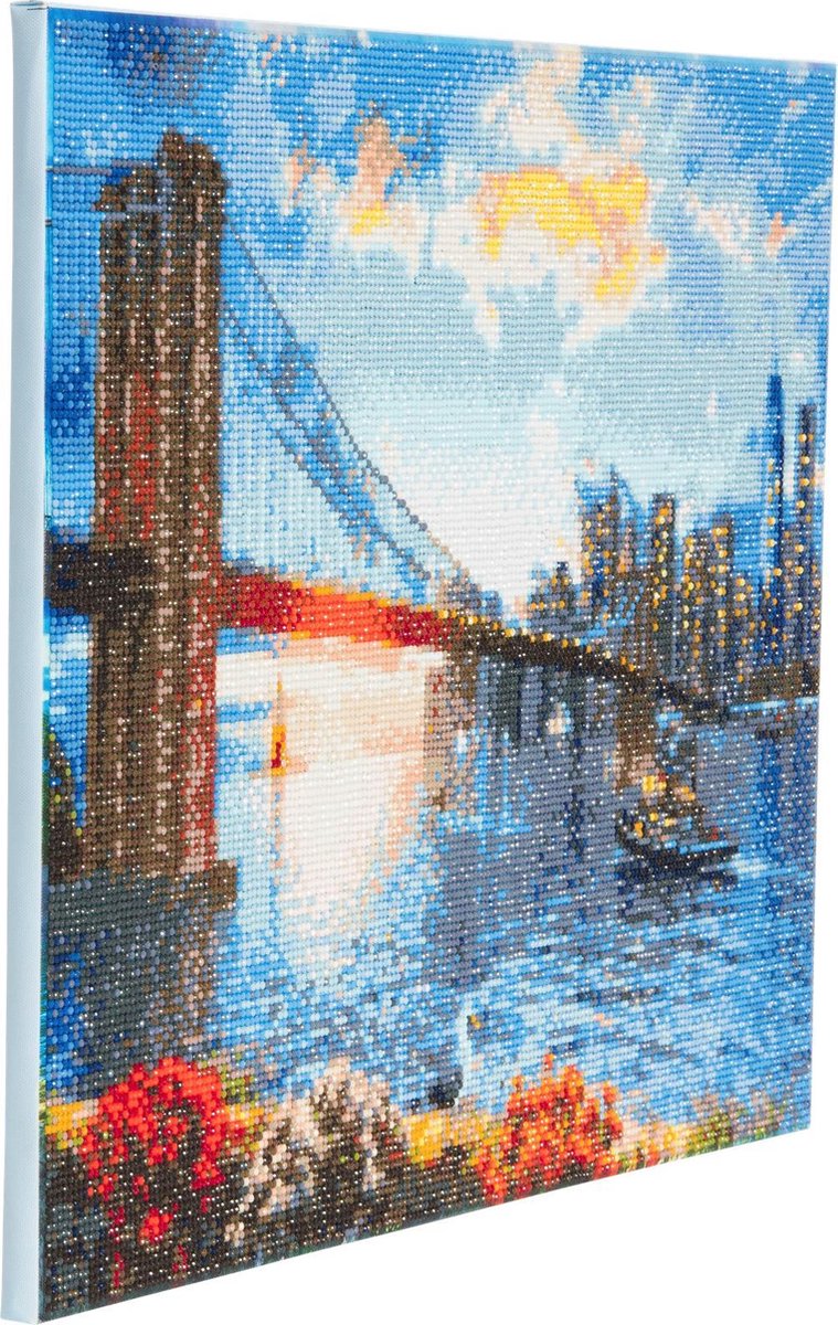 Craft Buddy Crystal Art Diamond Painting Set New York 40x50 cm
