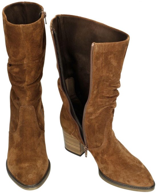 Gabor -Dames - cognac/caramel - laarzen - maat 37 | bol.com