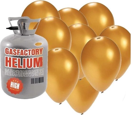 Réservoir d'hélium - Pour remplir 50 ballons de 23cm - Balloongaz