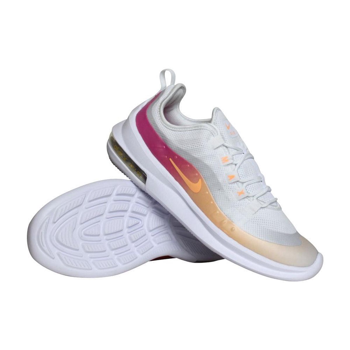 Nike Air Max Axis Premium sneakers dames wit roze geel bol
