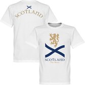 Schotland the Brave T-Shirt - Wit - Kinderen - 128