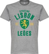 Sporting Lissabon Established T-Shirt - Grijs - XXXXL