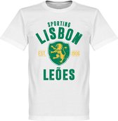 Sporting Lissabon Established T-Shirt - Wit - XXXL