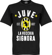 Juventus Established T-Shirt - Zwart  - M