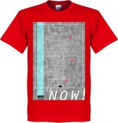 Pennarello Geoff Hurst 1966 Classic Goal T-Shirt - L