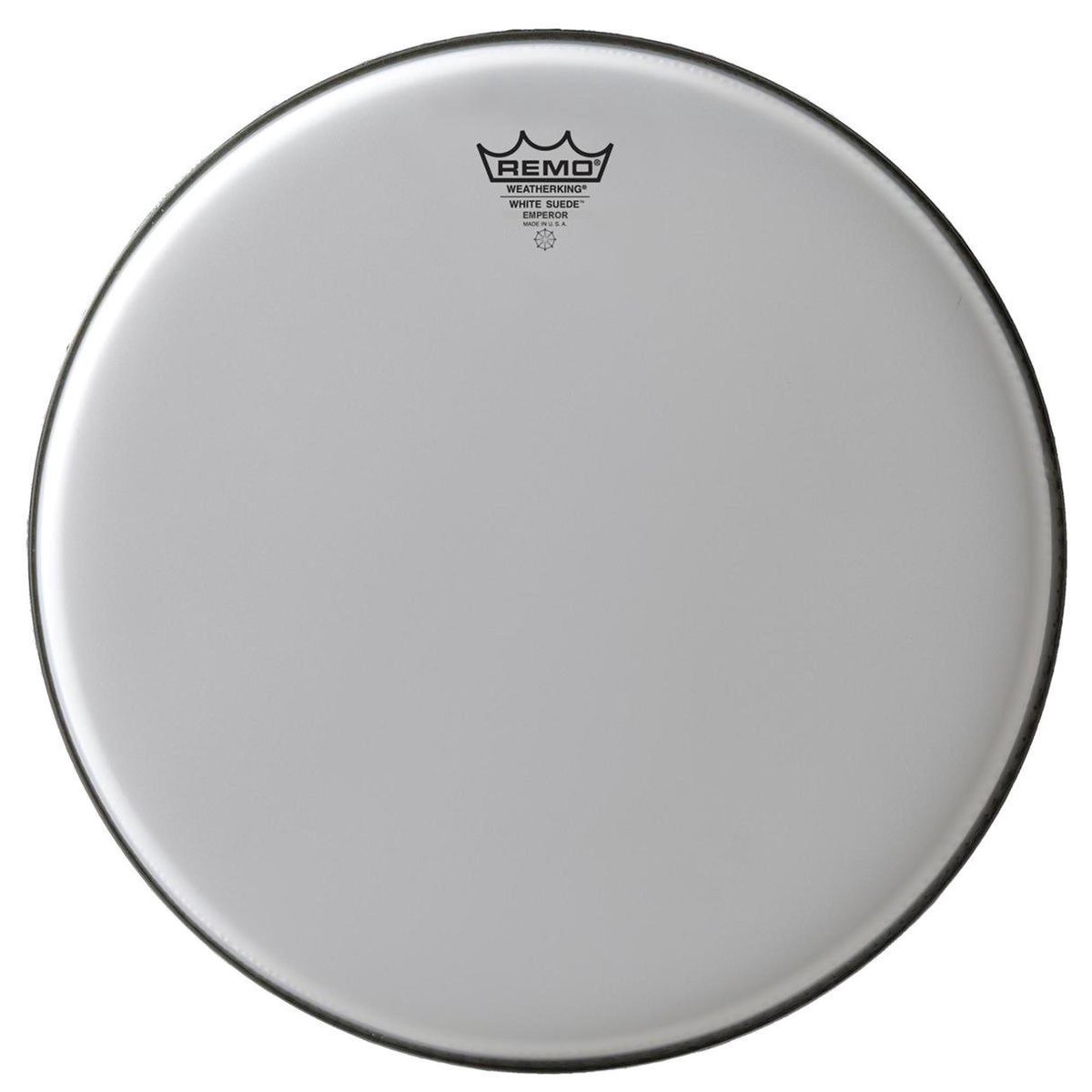 Remo Emperor wit Suede 14", Snare/Tom Batter/Reso - Tom vel