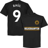 Wolverhampton Raul 9 Team T-Shirt - Zwart - XXXXL