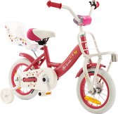 2Cycle Magic Kinderfiets - 12 inch - Poppenzitje - Roze - Meisjesfiets