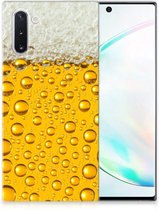 Geschikt voor Samsung Galaxy Note 10 Siliconen Case Bier