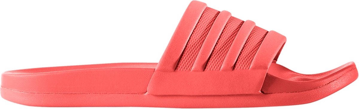 adidas Adilette Cloudfoam + slippers dames koraal | bol