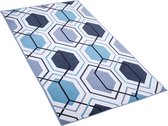 GIRESUN - Laagpolig vloerkleed - Multicolor - 80 x 150 cm - Polyester