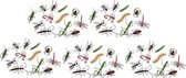 Halloween 60x Plastic Halloween insecten - speelgoed/decoratie/insecten/Halloween