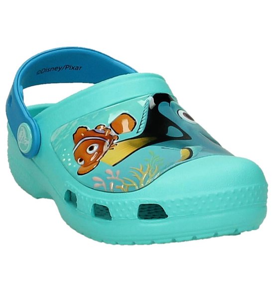 Aangepaste Corporation behuizing Crocs - Cc Finding Dory Clog K - Sportieve slippers - Jongens - Maat 23 -  Turquoise -... | bol.com