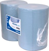 Industriepapier 2-laags Recycled Blauw 37 cm x 400 m - Pak 2 rol