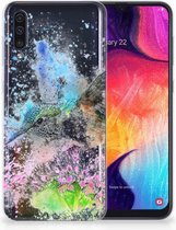 TPU Case Geschikt voor Samsung Galaxy A50 Design Vogel