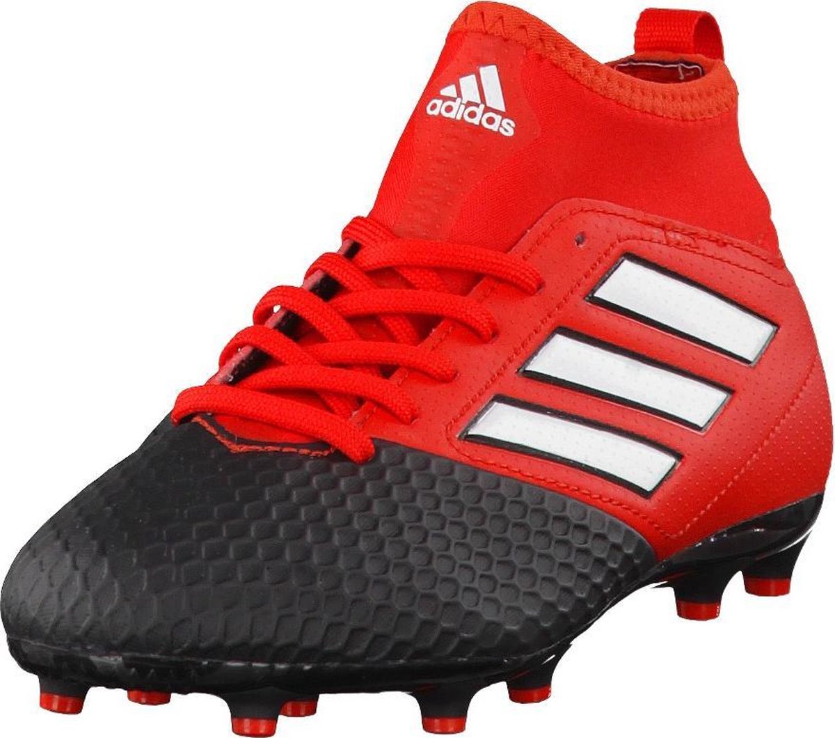 adidas ACE 17.3 FG Voetbalschoenen - Maat 30 - Unisex - rood/zwart | bol.com