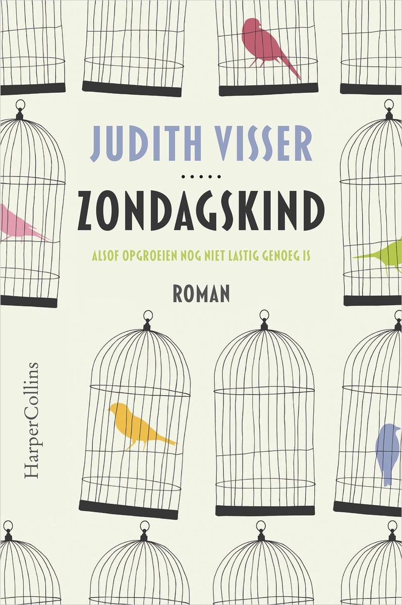 Omslag van Zondagskind - Roman over opgroeien met autisme - Jasmijn Vink boek