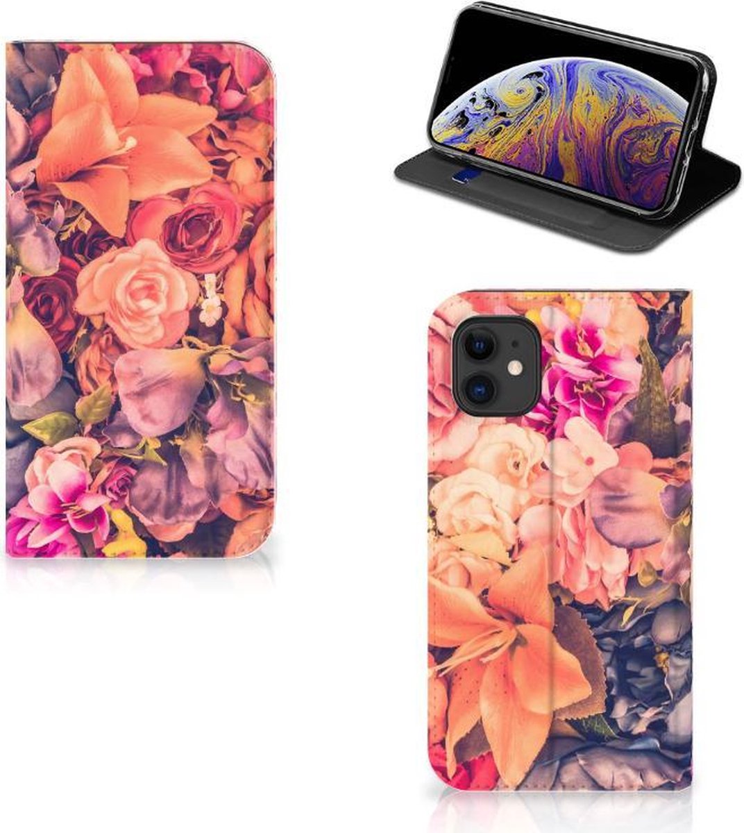 Apple iPhone 11 Smart Cover Bosje Bloemen