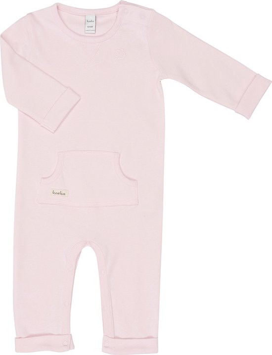 Koeka - Baby Pyjama Luc - 62/68 - old baby pink | bol.com