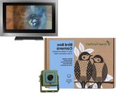 Bol.com Vogelbox Camera Kit met Groene Veren - Vogelobservatie Set vogelhuisje met camera aanbieding