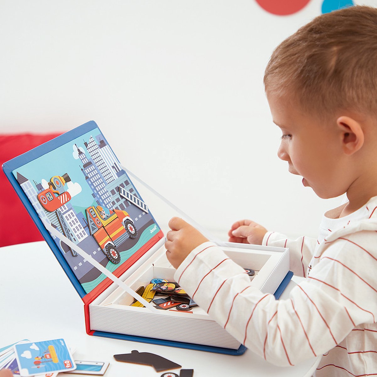 Janod - Magnetibook - Brandweer — afbeelding 12