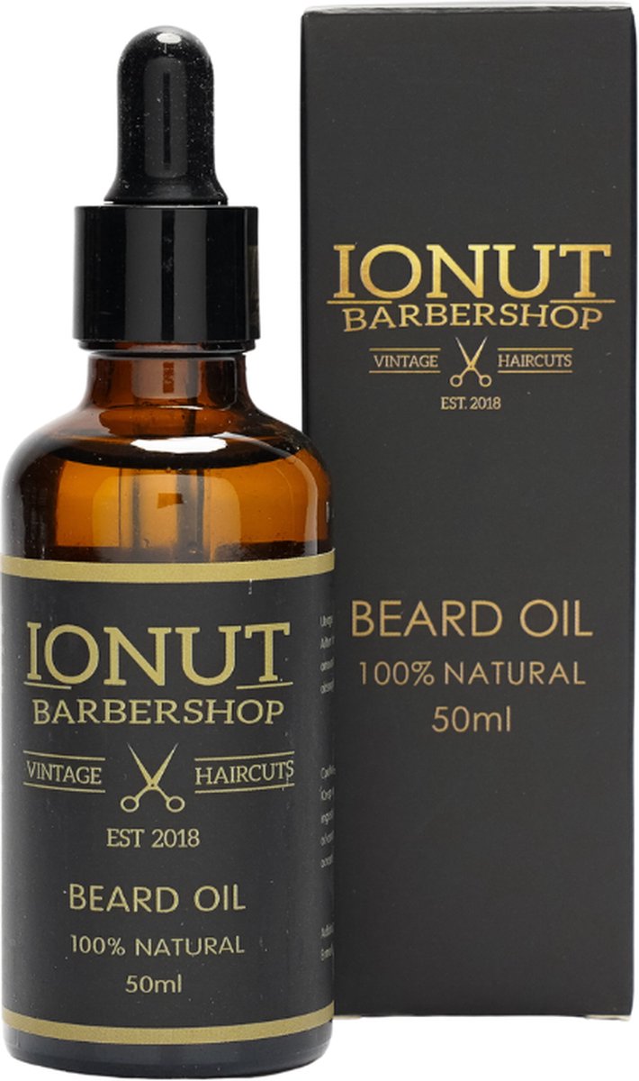 Goedkoopste Voordeelverpakking van 3 x Ionut original baardolie, 50ml
