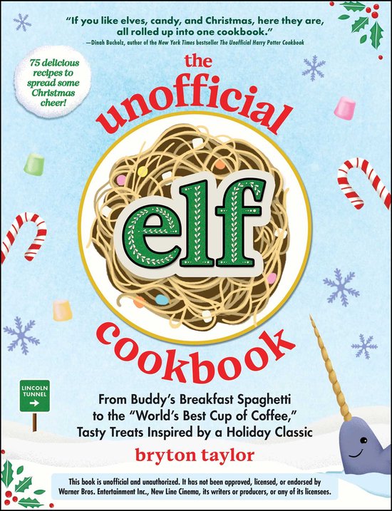 Unofficial Cookbook Gift Series-The Unofficial Elf Cookbook - cover