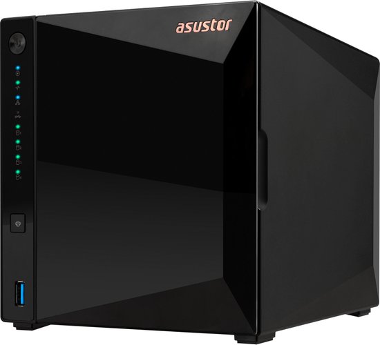 Asustor DRIVESTOR 4 Pro Gen2 AS3304T V2 NAS Realtek RTD1619B 2 GB DDR4 ADM Zwart van Merkloos — afbeelding 4