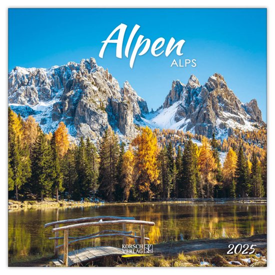 Alpen Kalender 2025 | bol