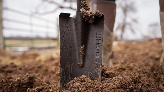 Schep met robuuste constructie - ergonomische antislip handgreep - extra grote treden - tuinieren - landbeheer Shoval van Shoval — afbeelding 4