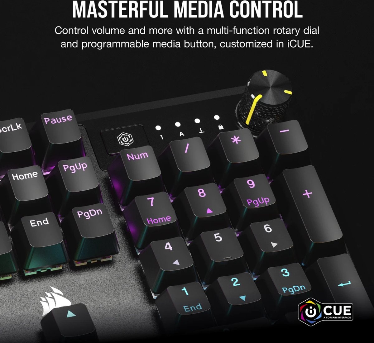 Corsair K70 RGB Core - Mechanisch Gaming Toetsenbord thumbnail 4