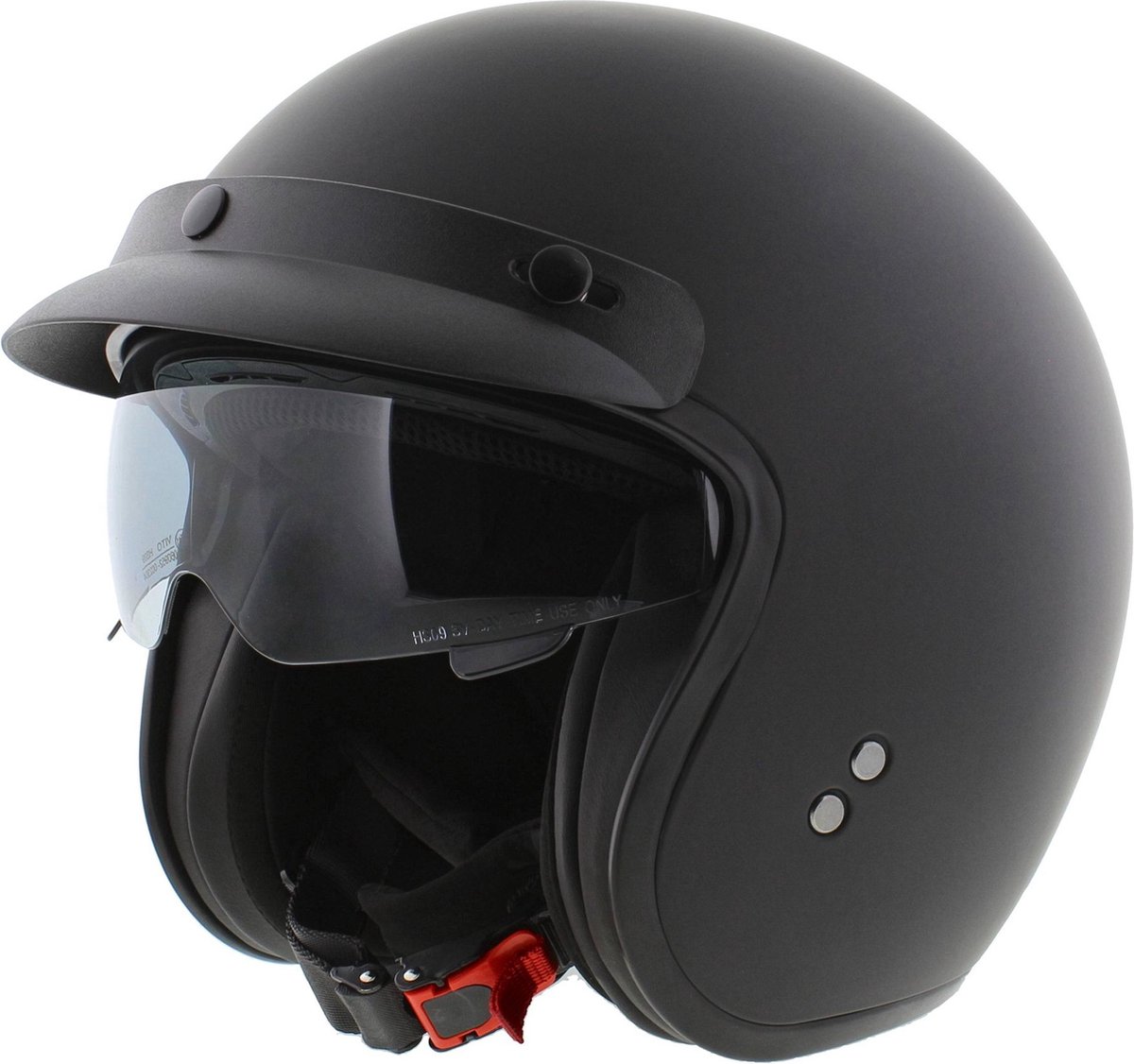 Vito Jet helm Le Mans Special mat zwart M - Scooterhelm Motorhelm