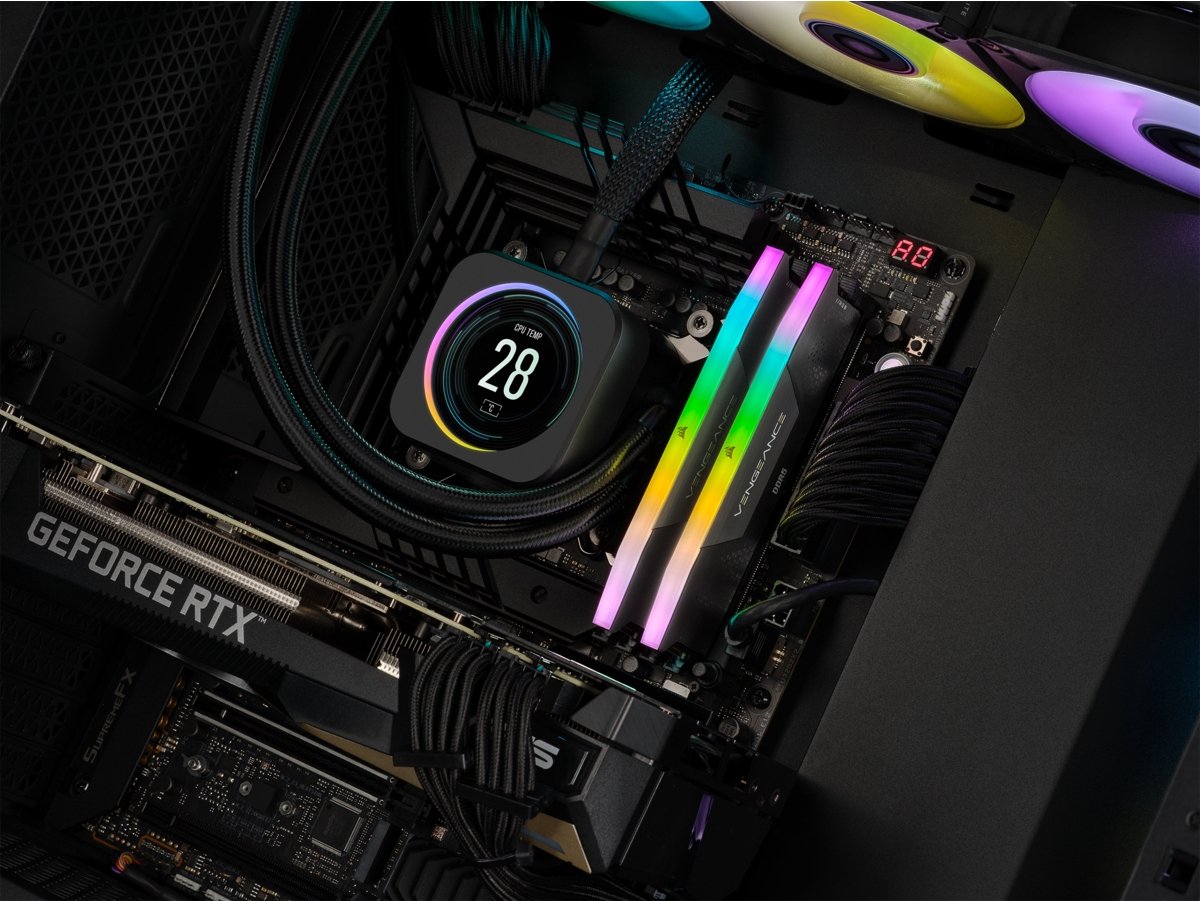 Corsair Vengeance RGB - 32GB - 2 x 16 GB - DDR5 - 6000 CL36 - 1