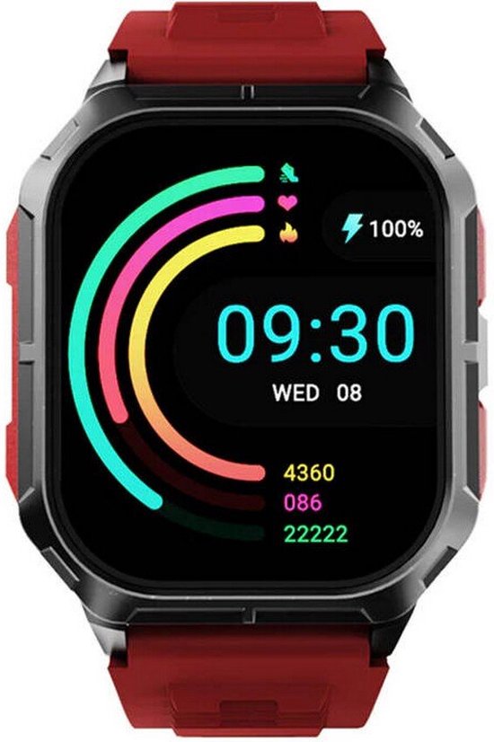 Hifuture Smartwatch Futurefit Ultra3 Voor Android Ios Met Hartslagmeter