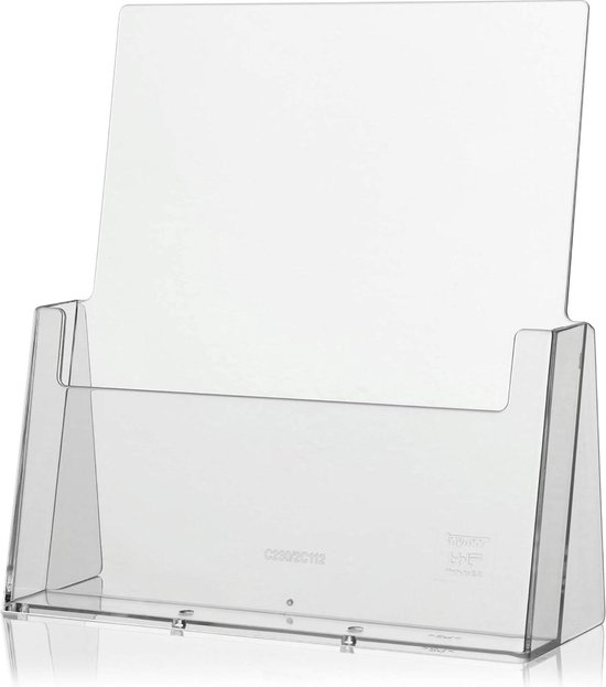 Budget Brochurehouder Plexi Standaard | bestel nu online