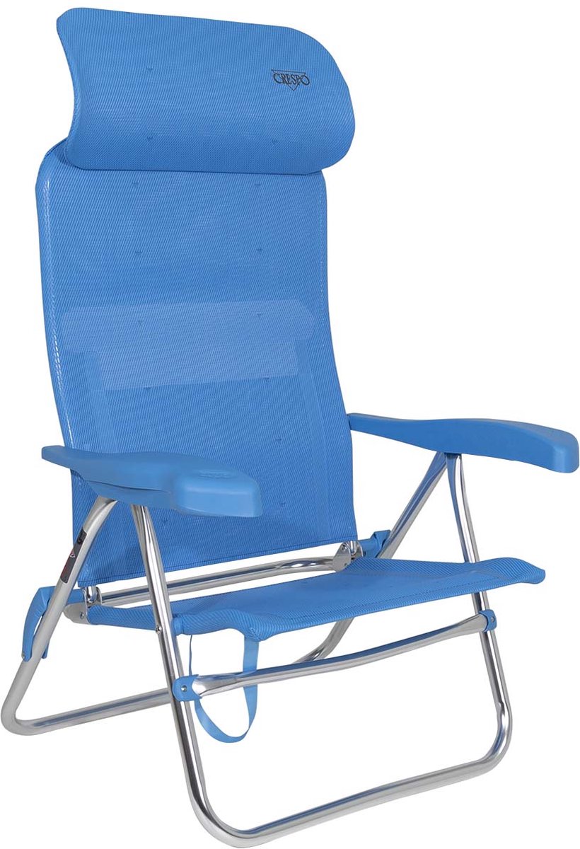 Crespo Strandstoel AL-205 COMPACT Blauw