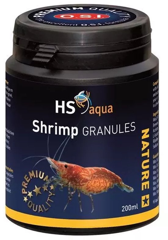 HS aqua Shrimp Granules - 200 ml - Garnalenvoer