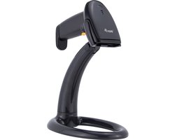 Equip USB 1D-Barcodescanner - mit Ständer - Tragbares Barcodelesegerät - 1D - LED - AIM-128 - Codabar - Code 11 - Code 128 - Code 39 - Code 93 - Deutsche12 - Deutsche14 - EAN 128 - EAN-13,... - Auto-induction - Ständig - Manuell - 110 cm (351020)
