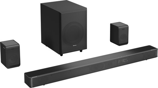 Hisense AX5125H soundbar luidspreker Zwart 5.1.2 kanalen 500 - Hisense - €326,05