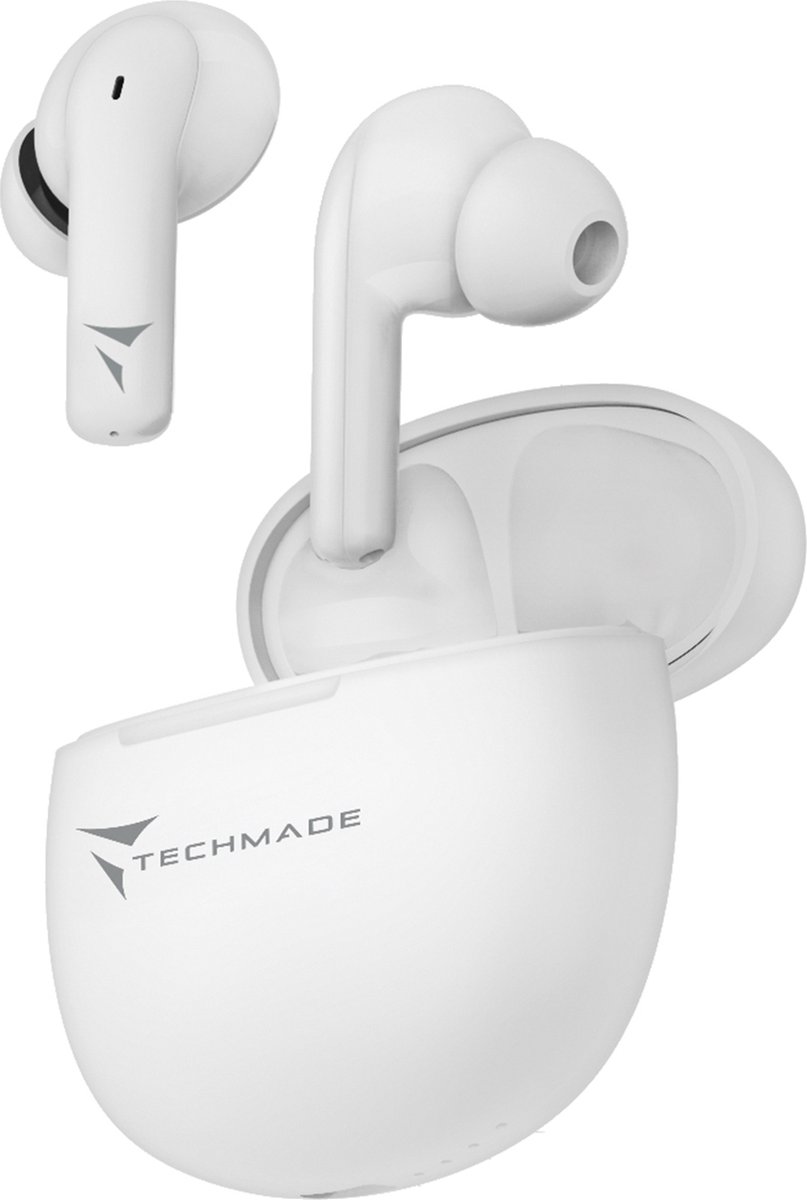 Techmade Earbuds K201E White