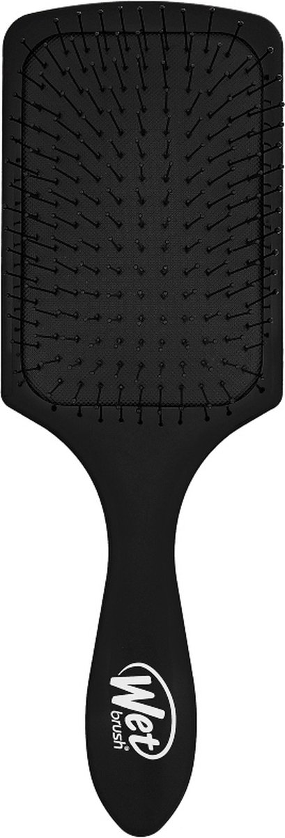 Wet Brush Paddle Detangler Haarborstel Zwart