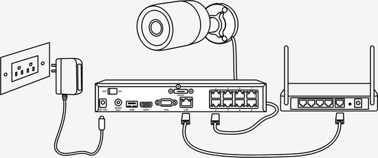 Reolink P434 - Netwerkbewakingscamera - 4K - buitencamera - PoE - 3x optische zoom - detectie van personen/voertuigen/dieren - nachtzicht in kleur van Reolink — afbeelding 3